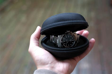 rolex watch case travel|best single watch travel case.